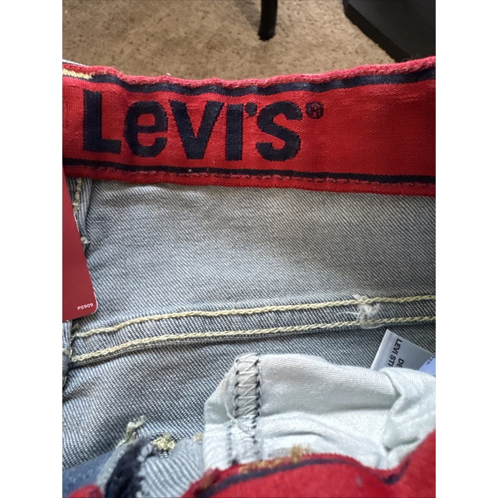 Levi's Boys Youth Jeans  511 Slim Flex Stretch Denim‎ Blue Jeans Size 12 NWT - Picture 10 of 12